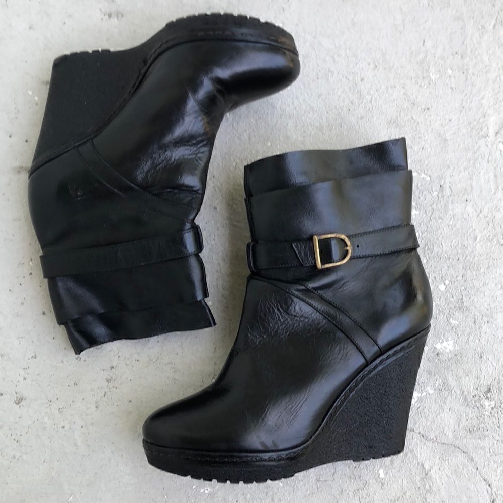 Bruno Ferrini  wedge ankle boots